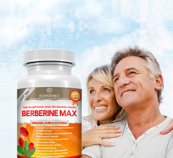 Berberine HCl for improved blood sugar, lower blood pressure, better digestion, weight loss and overall health