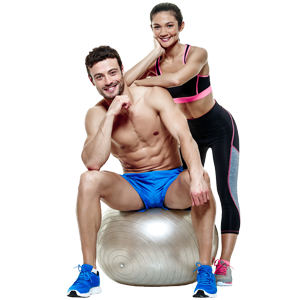 Healthy couple using Psyllium Husk Complete to get fit